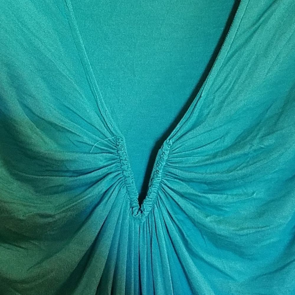 daisy fuentes XL Teal Dress - Picture 2 of 2